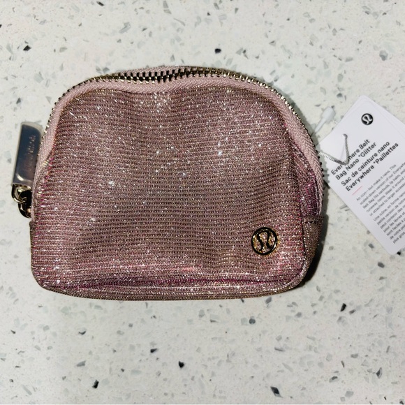 lululemon athletica Handbags - Lululemon Athletica Shimmering Rose Belt Bag NWT